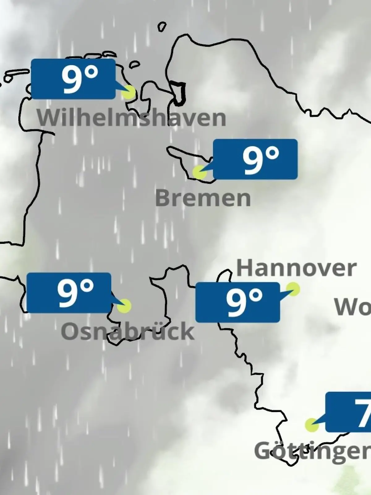 Bild zu: "Bremen und Niedersachsen: Wie wird das Wetter?"