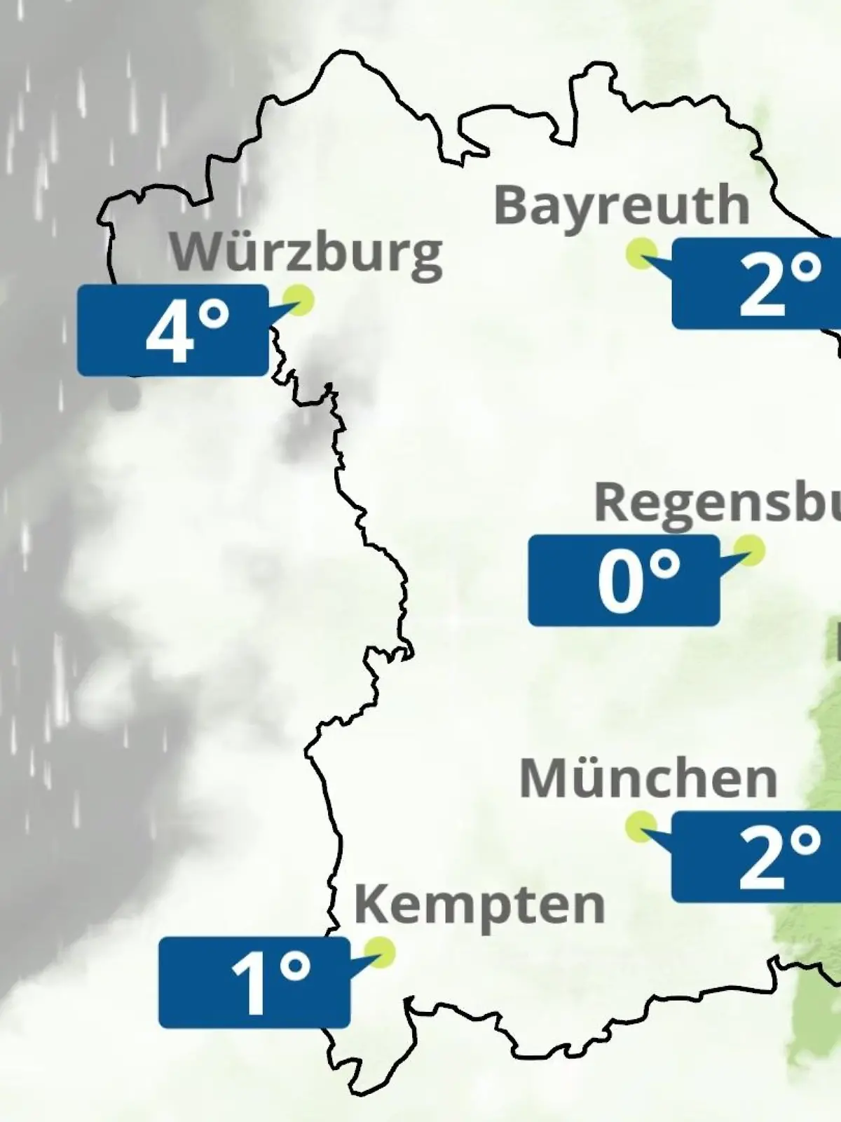 Bild zu: "Bayern: Wie wird das Wetter?"