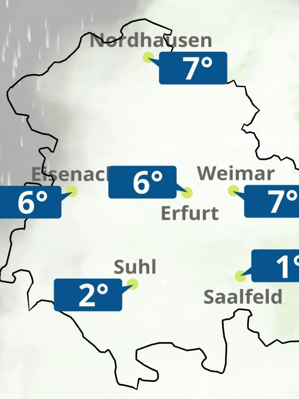 Bild zu: "Thüringen: Wie wird das Wetter?"