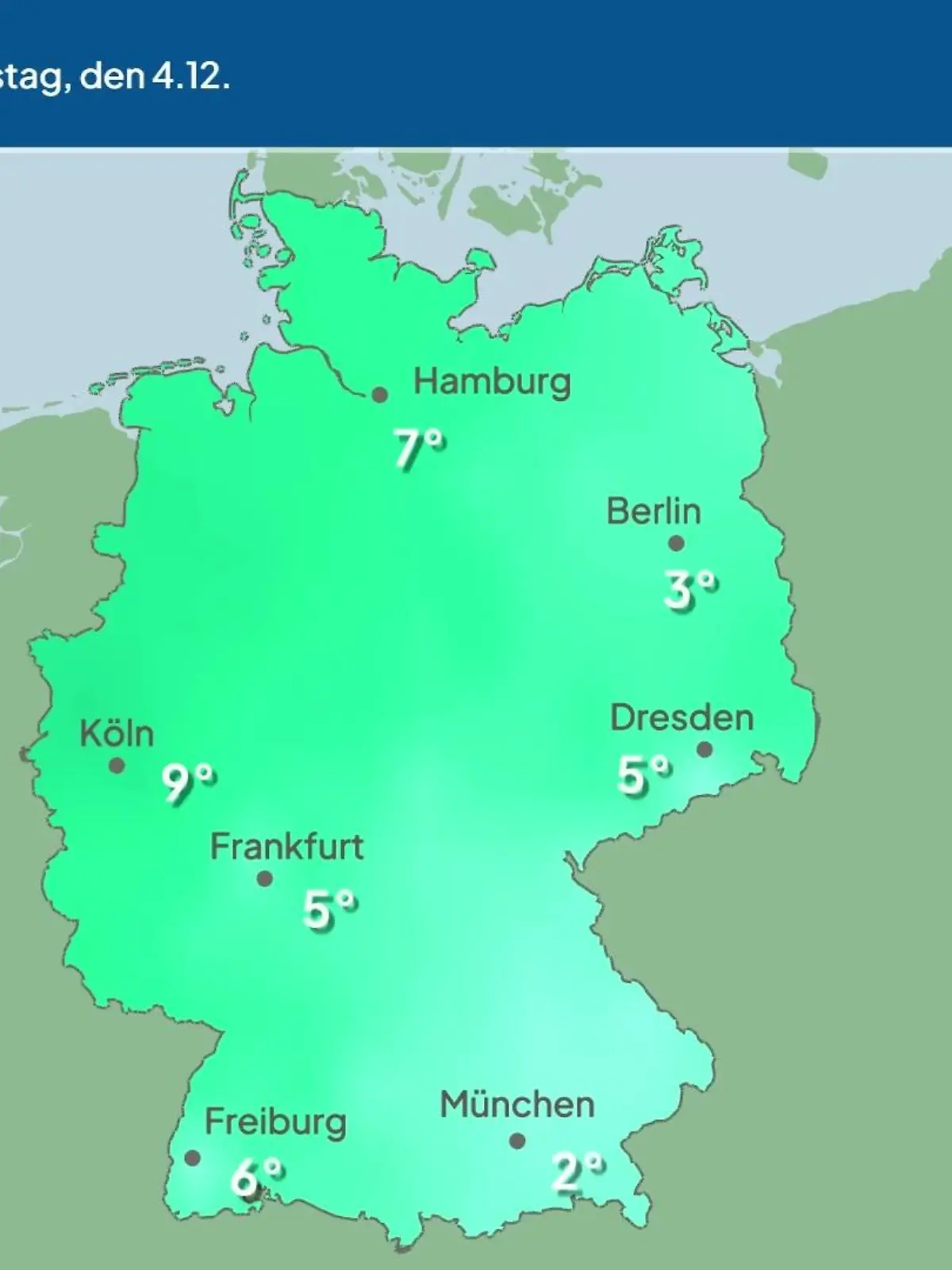 Bild zu: "Im Video: Temperatur-Vorhersage"