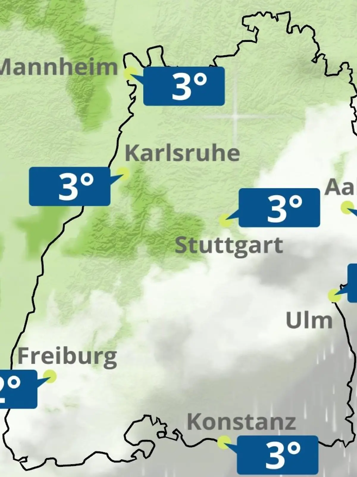 Bild zu: "Baden-Württemberg: Wie wird das Wetter?"