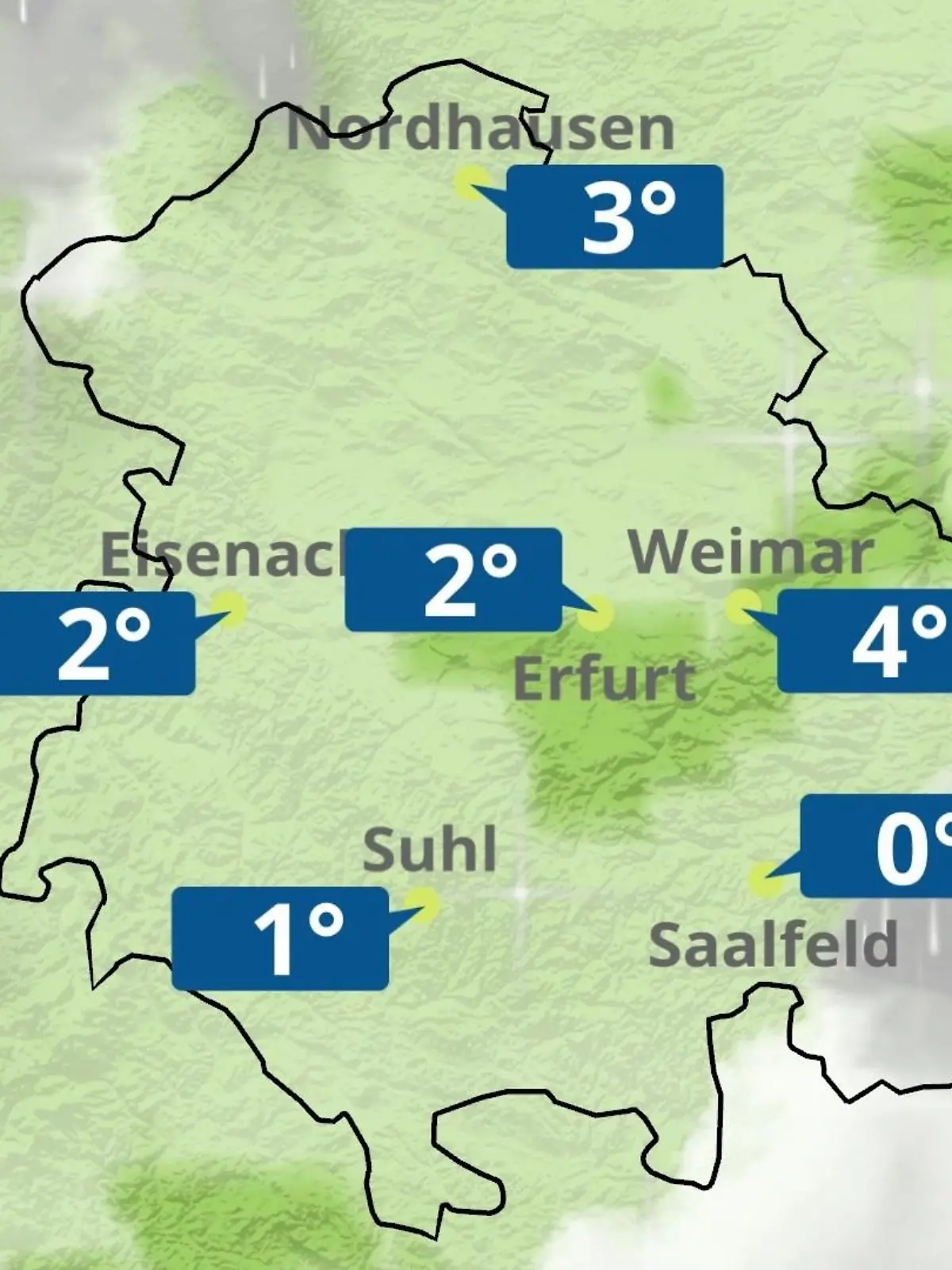 Bild zu: "Thüringen: Wie wird das Wetter?"