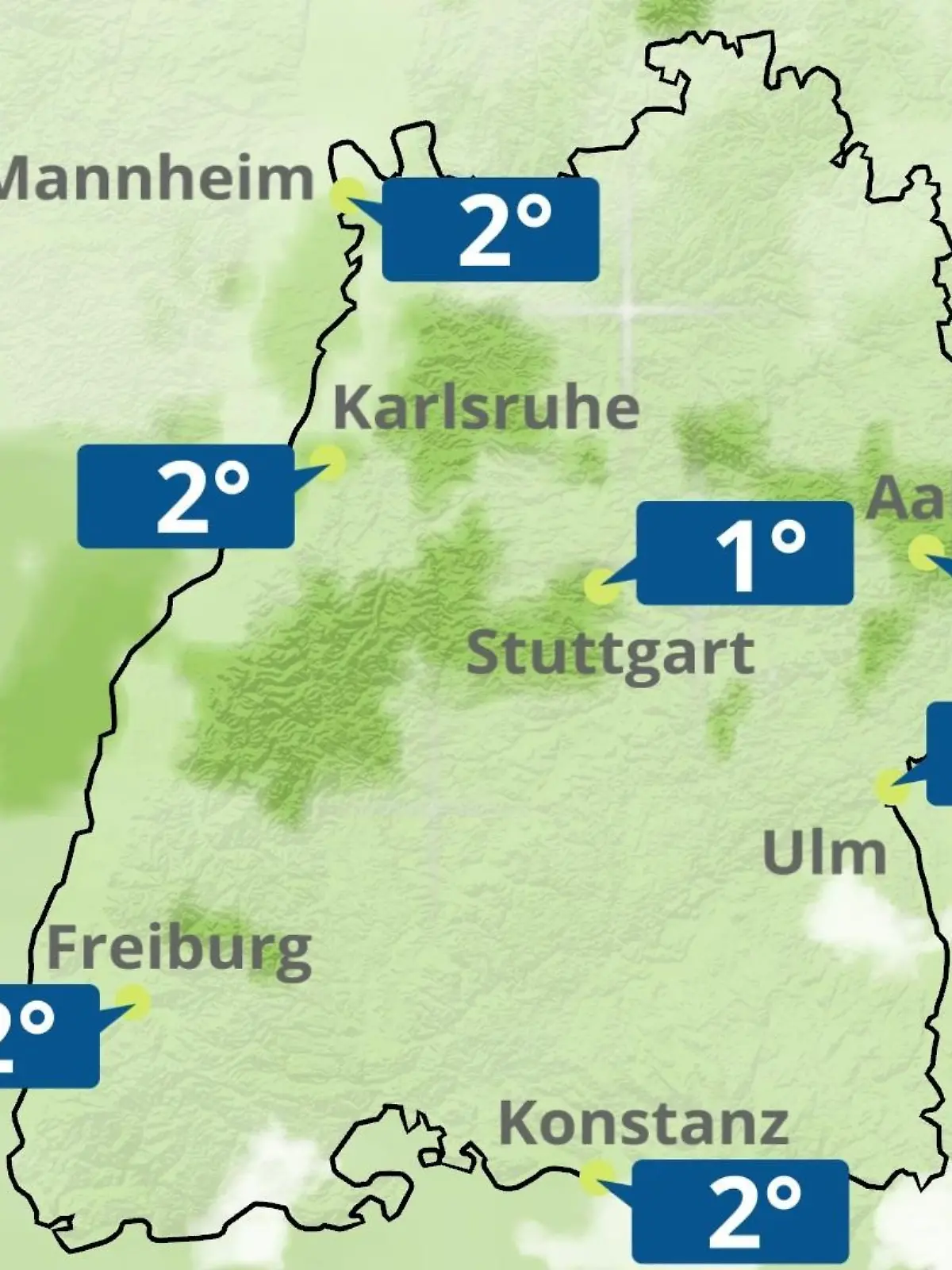 Bild zu: "Baden-Württemberg: Wie wird das Wetter?"