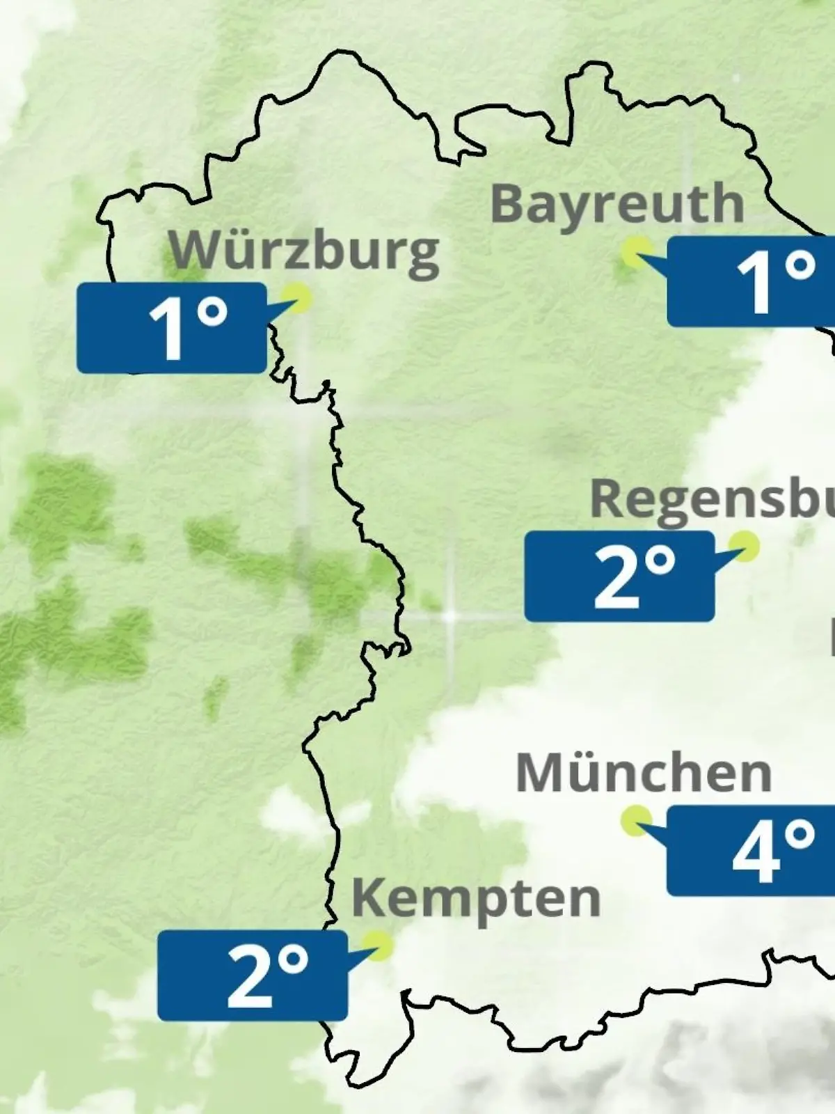 Bild zu: "Bayern: Wie wird das Wetter?"