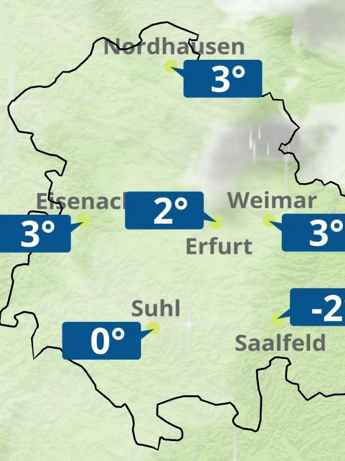 Bild zu: "Thüringen: Wie wird das Wetter?"