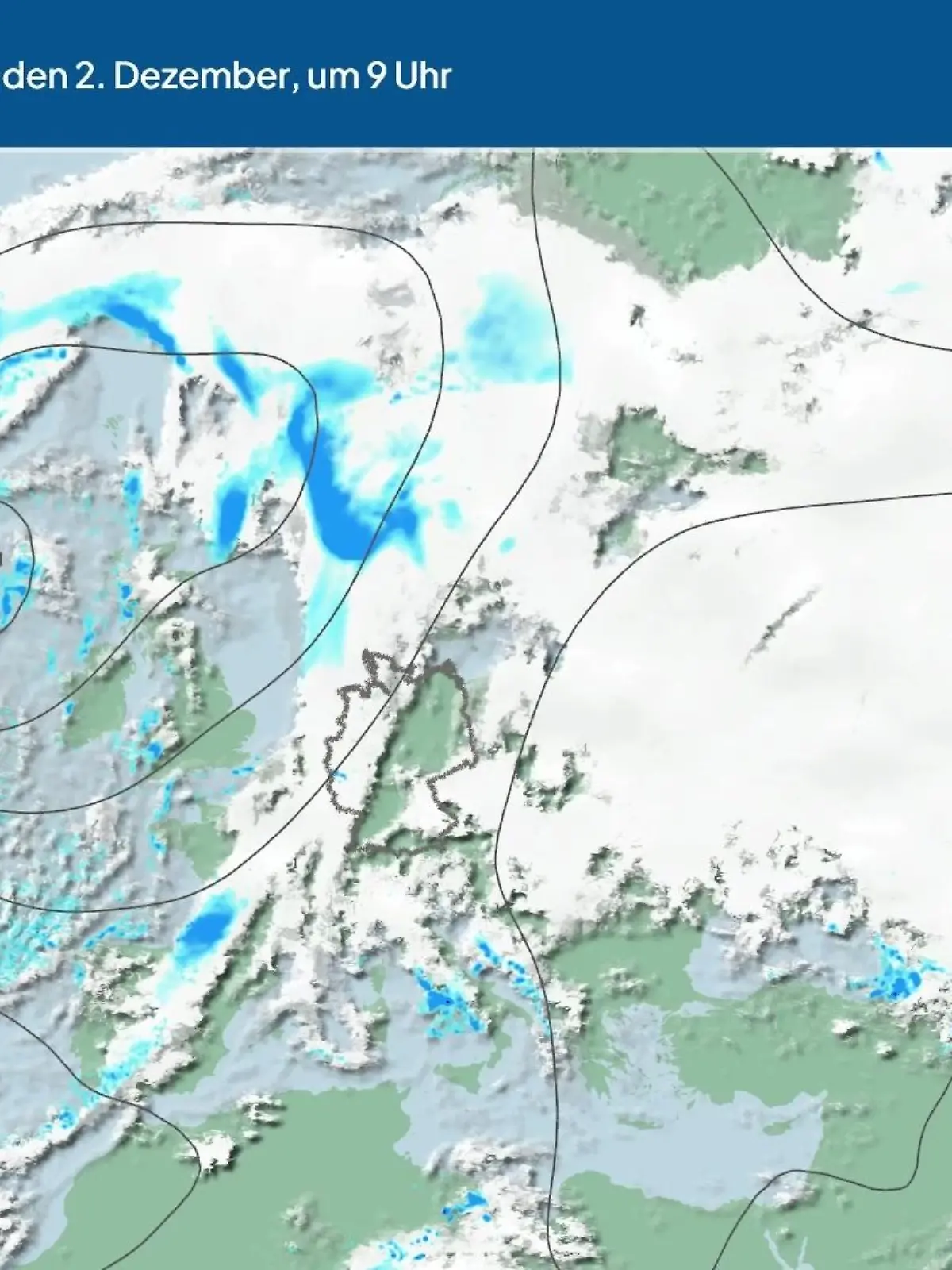 Bild zu: "Die Wetterlage der kommenden 5 Tage"