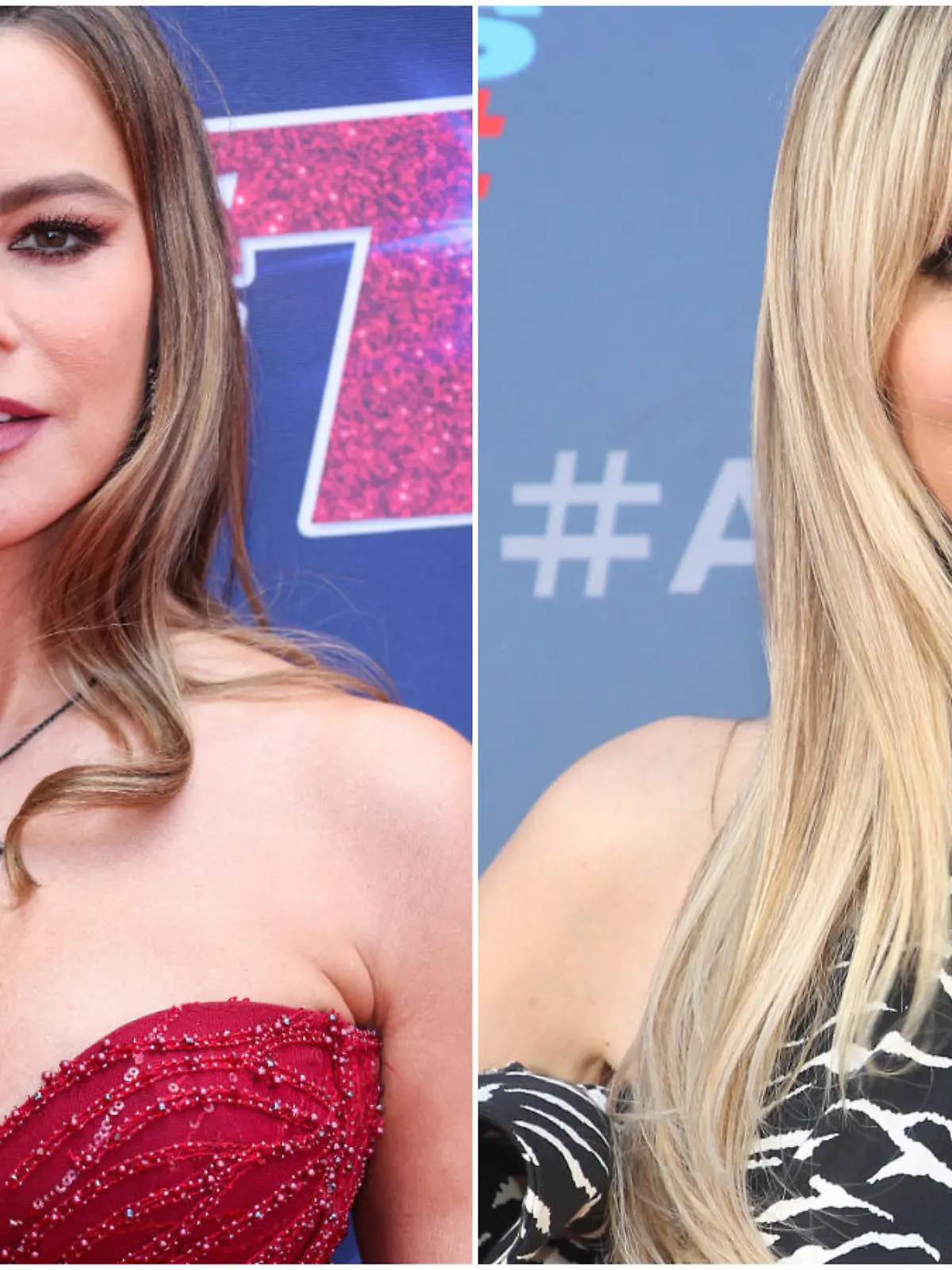 Sofia Vergara und Heidi Klum (Collage)