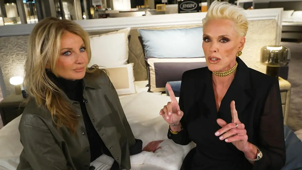 Schlüpfriger Talk mit Ex-Dschungelkönigin Brigitte Nielsen Herrlich ehrliches RTL-Interview