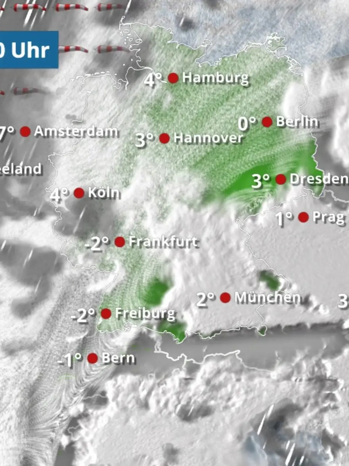 Bild zu: "Aus Nordwesten kommt neuer Regen"