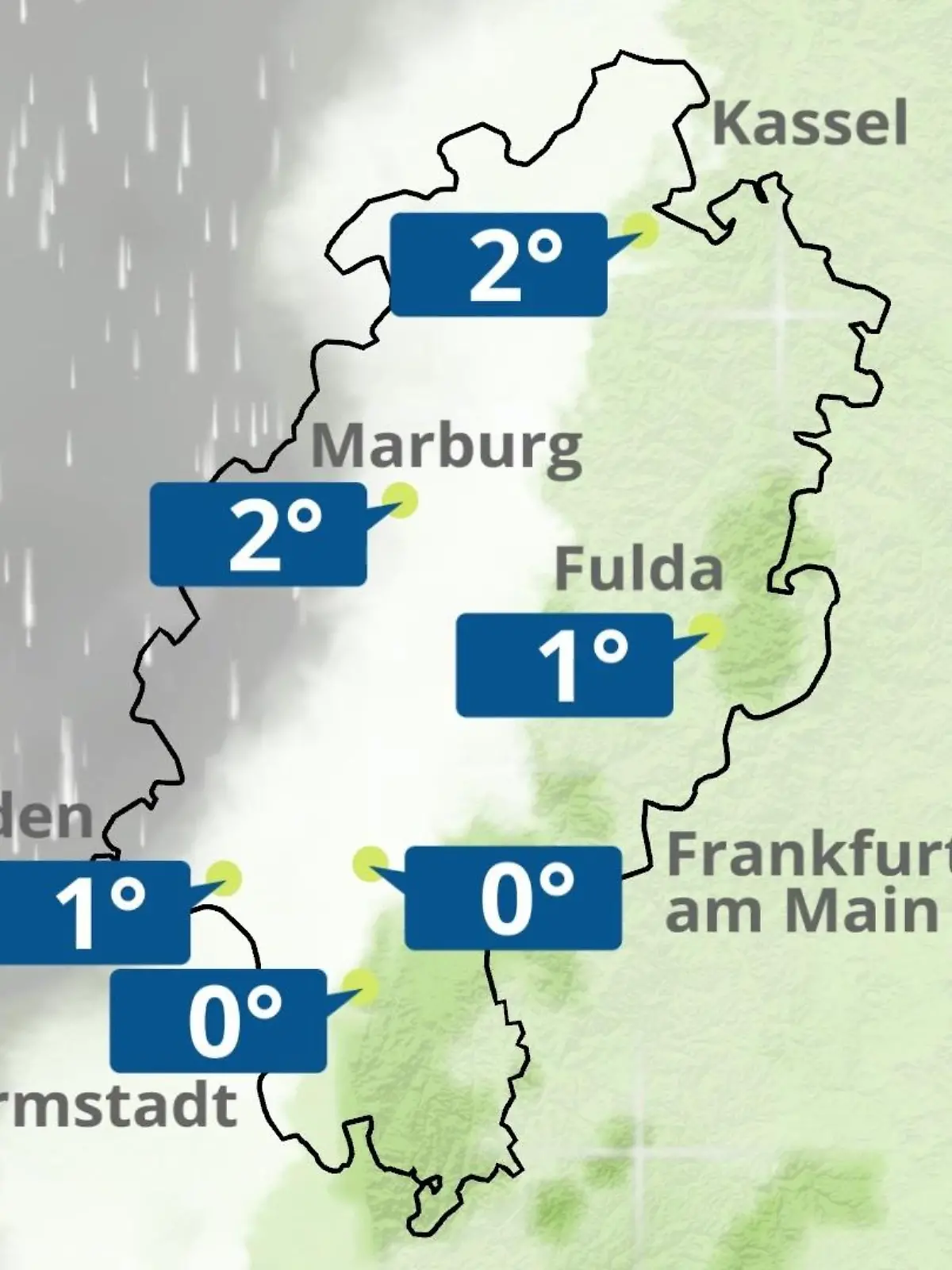 Bild zu: "Hessen: Wie wird das Wetter?"