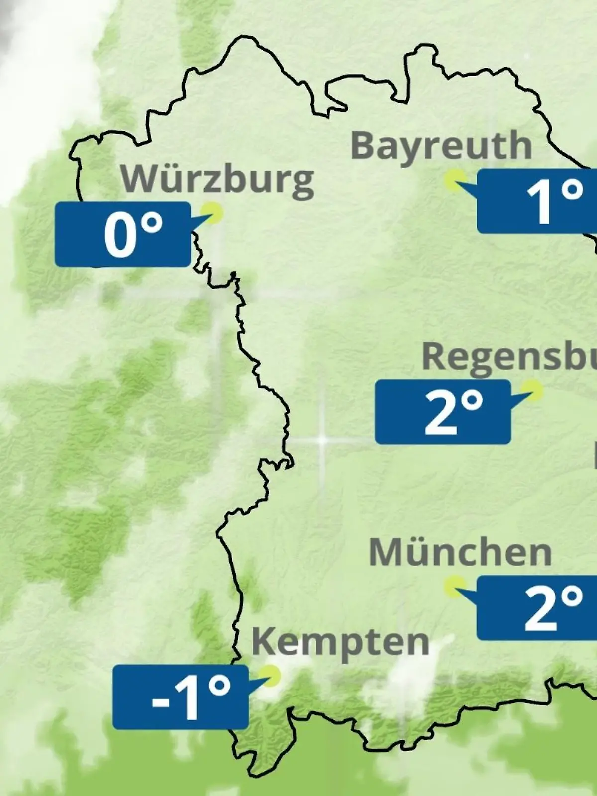 Bild zu: "Bayern: Wie wird das Wetter?"