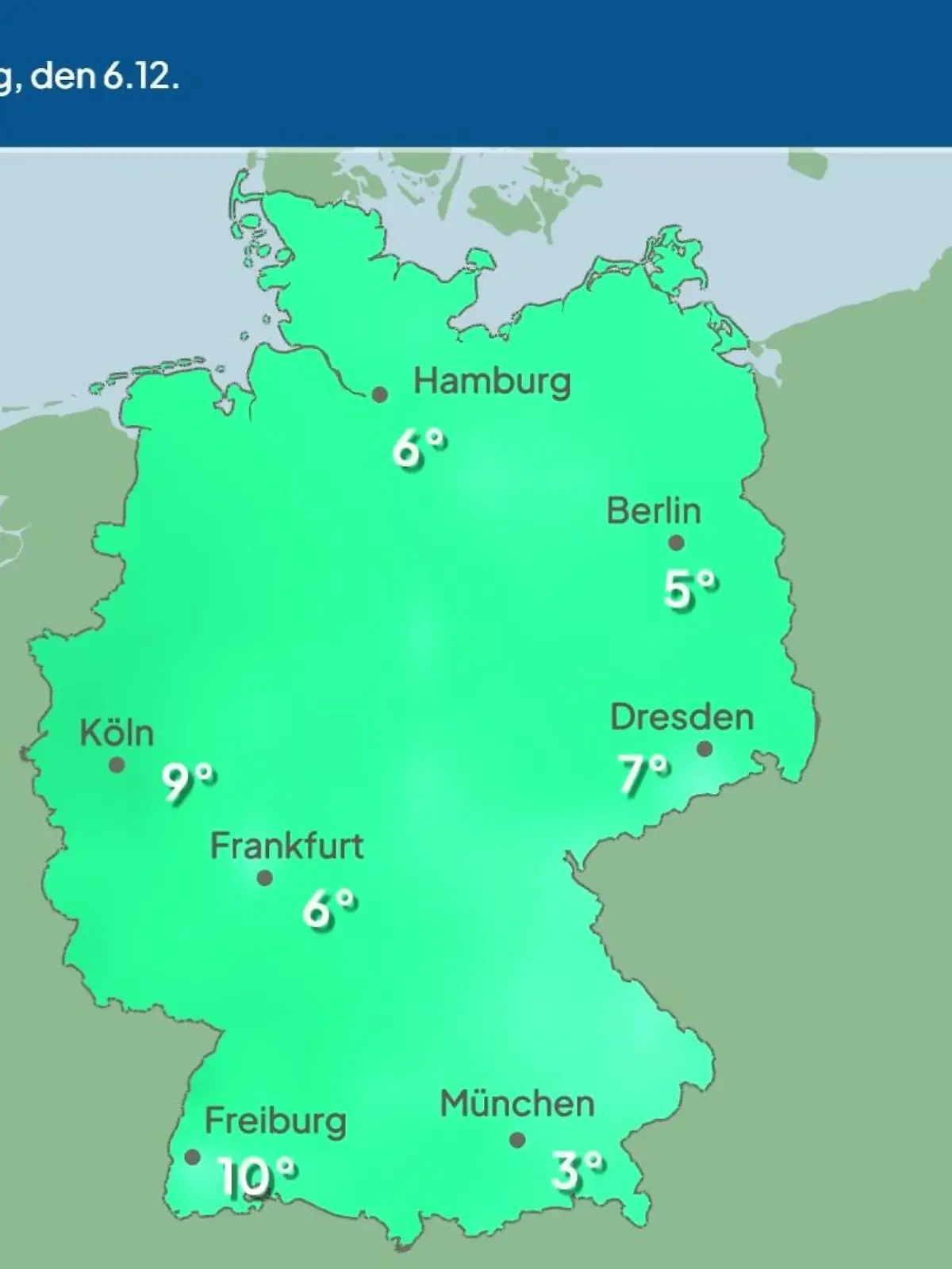 Bild zu: "Im Video: Temperatur-Vorhersage"