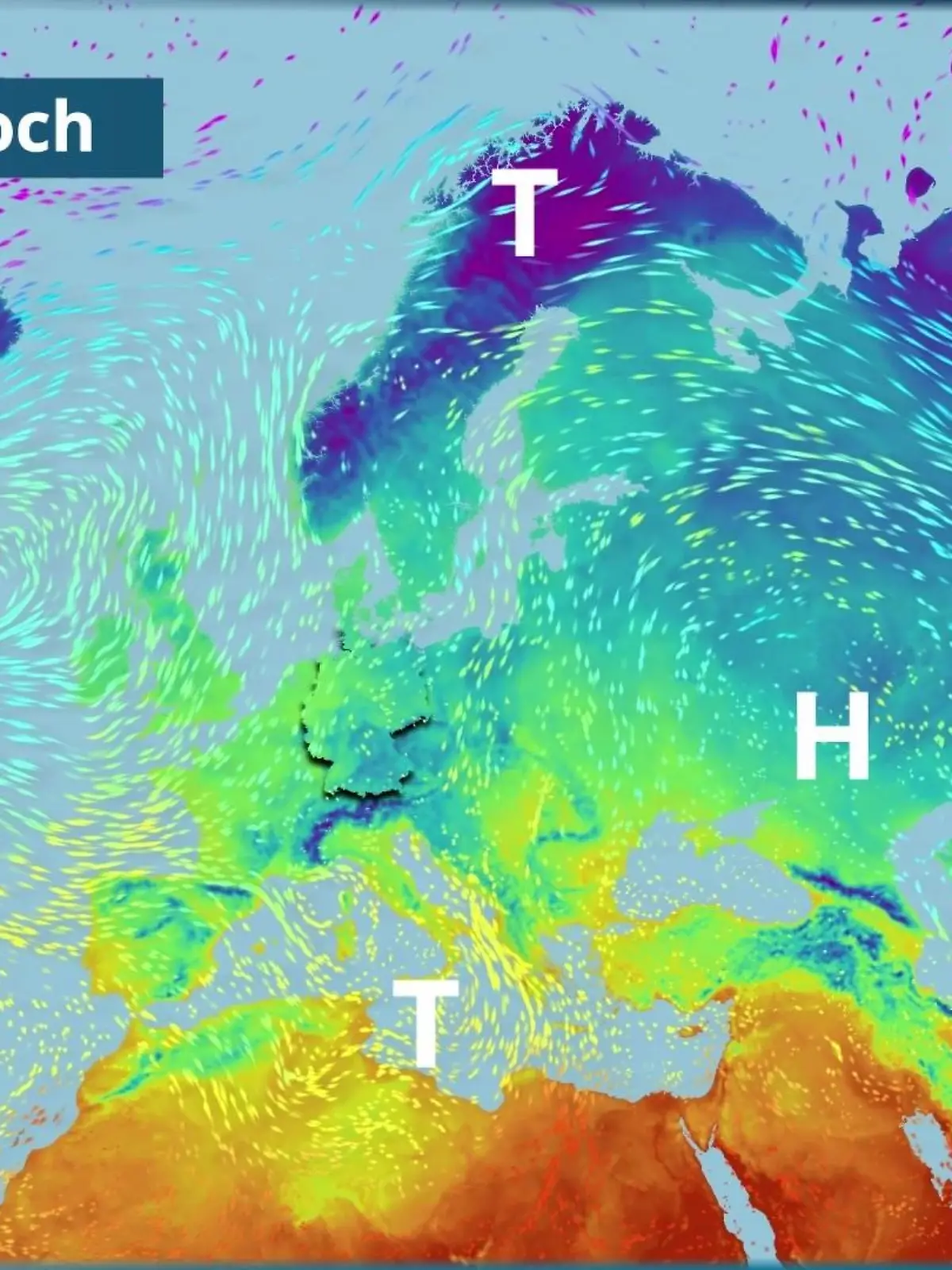 Bild zu: "Zwei Wetterwelten über Deutschland"