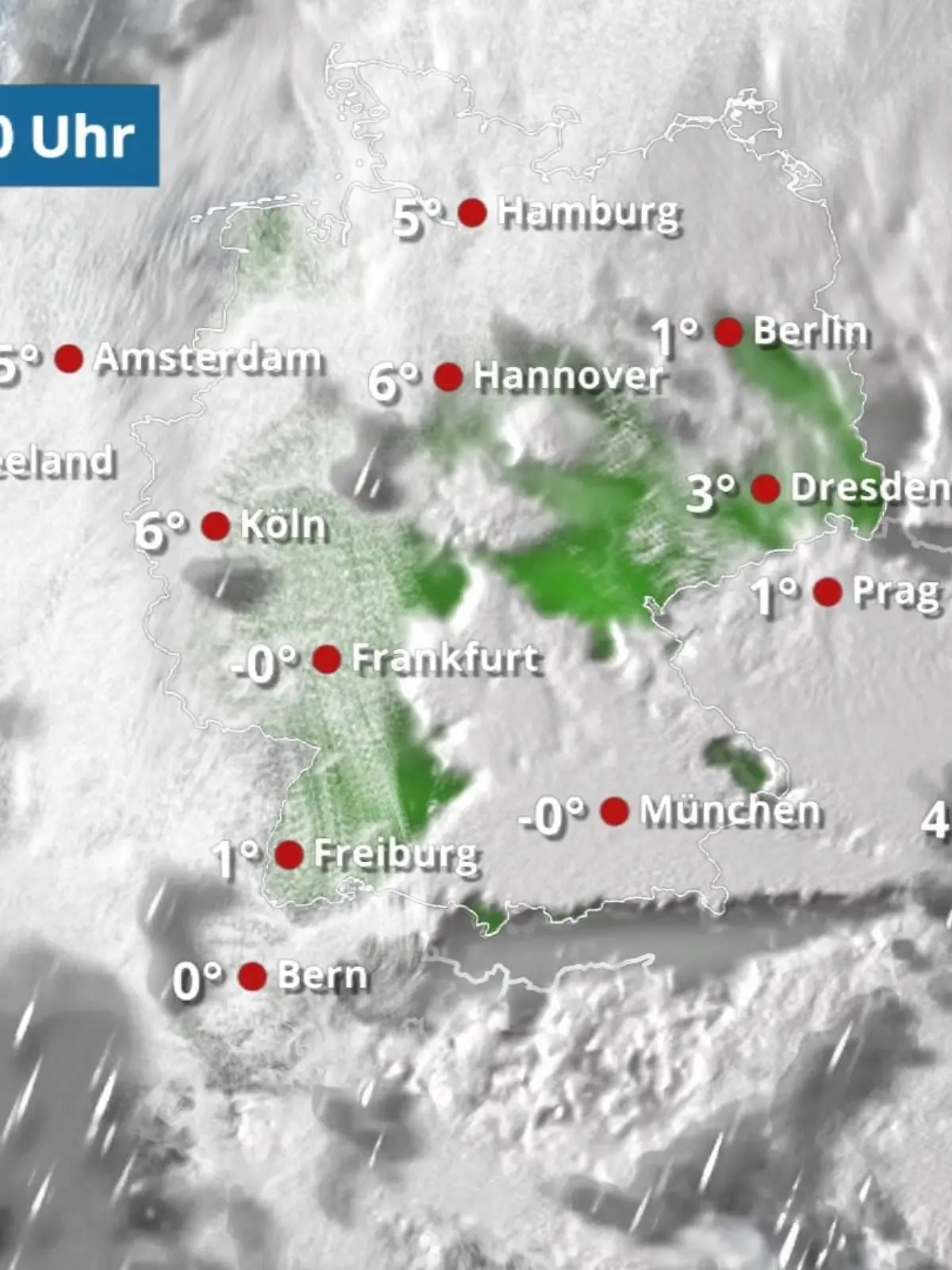 Bild zu: "Aus Westen zieht neuer Regen rein"