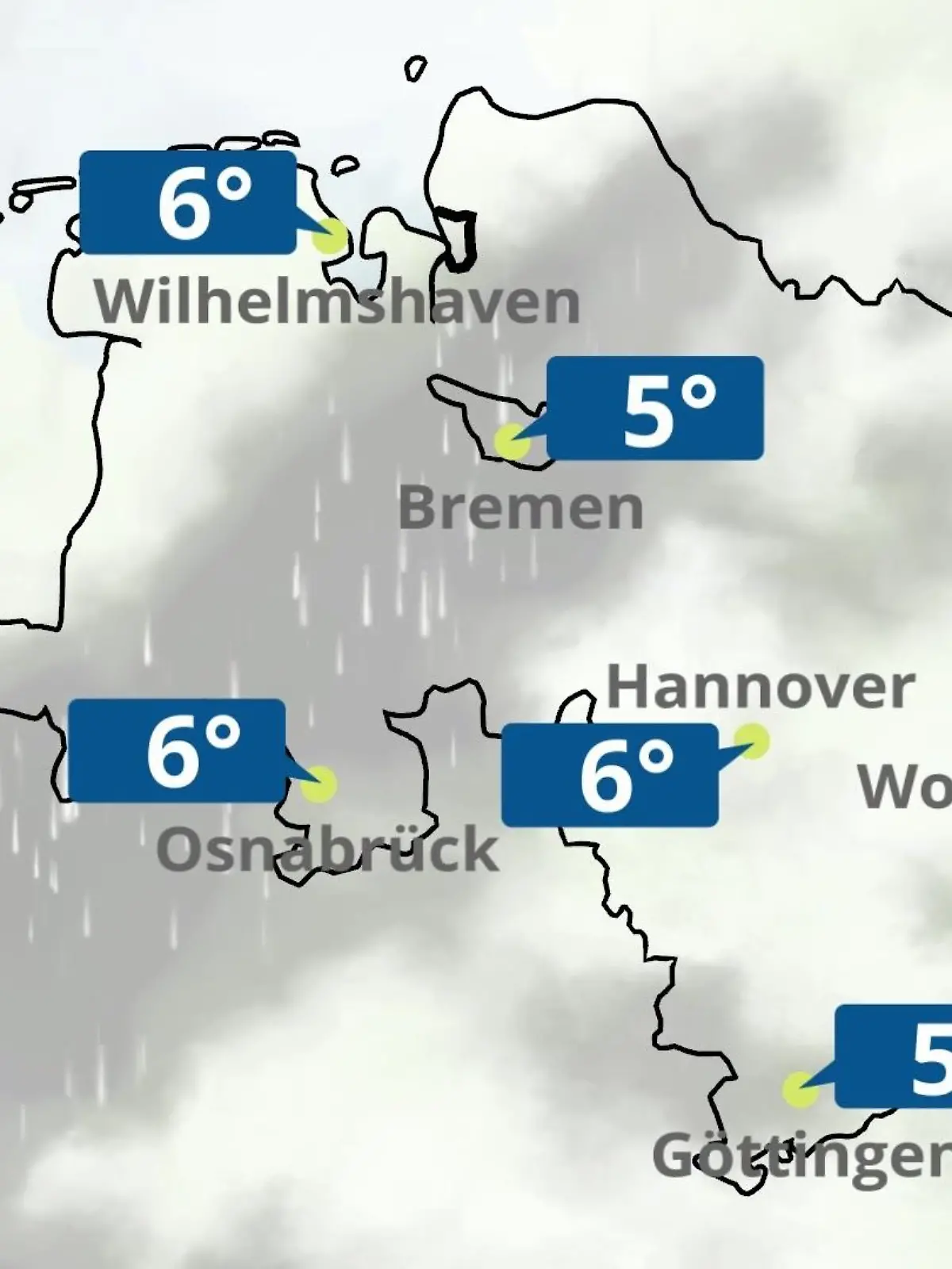 Bild zu: "Bremen und Niedersachsen: Wie wird das Wetter?"