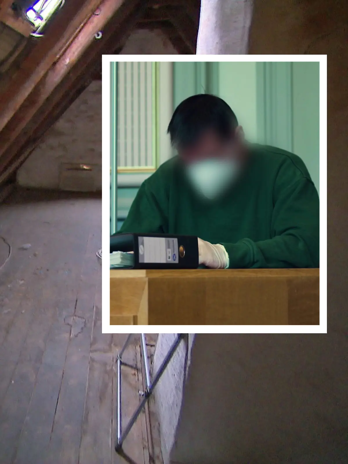 Bild zu: "Timo M. versteckte zwei Jahre lang eine Leiche auf dem Dachboden"