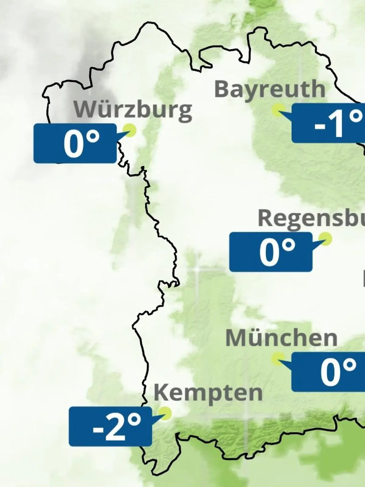 Bild zu: "Bayern: Wie wird das Wetter?"