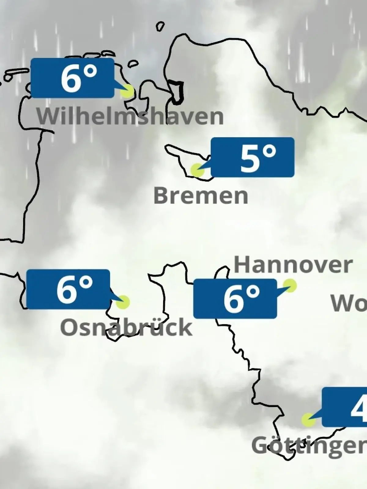 Bild zu: "Bremen und Niedersachsen: Wie wird das Wetter?"