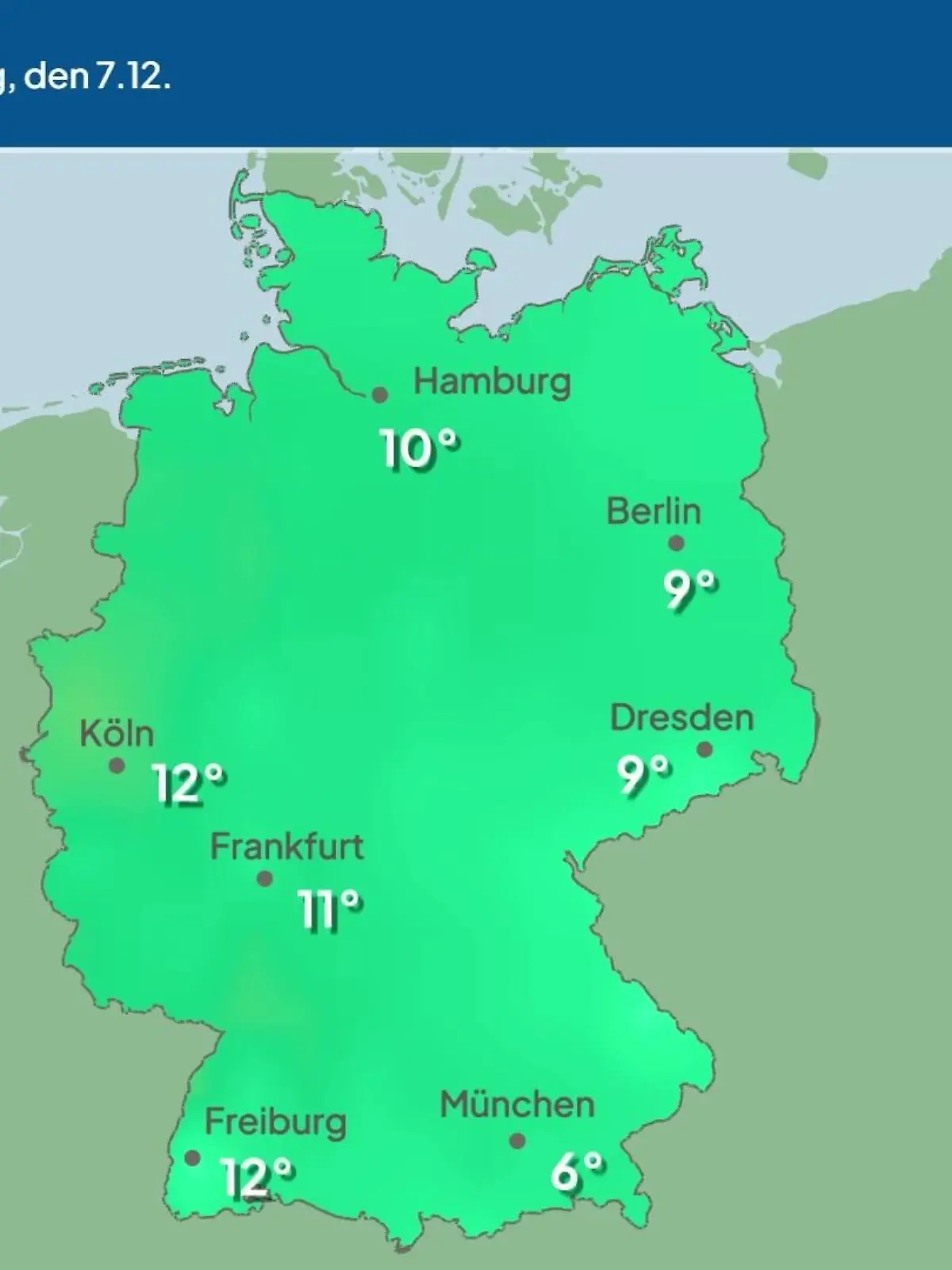 Bild zu: "Im Video: Temperatur-Vorhersage"