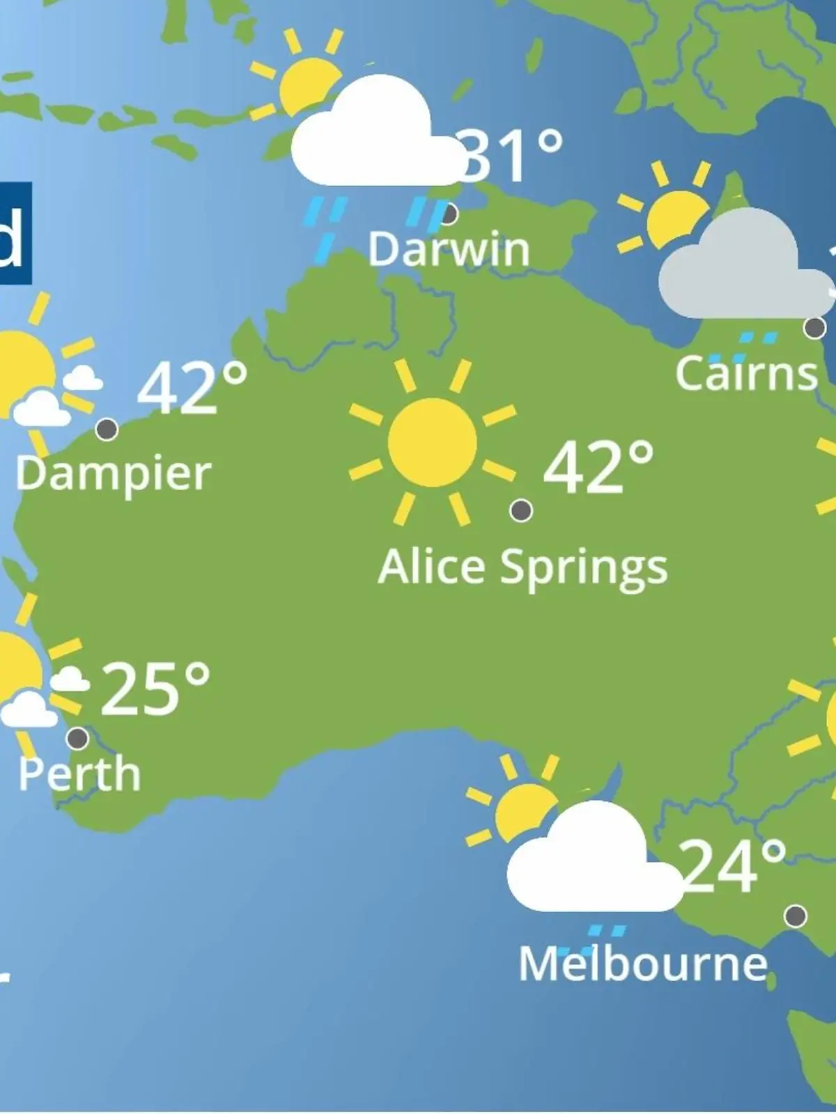 Bild zu: "Australien: Wie wird das Wetter?"