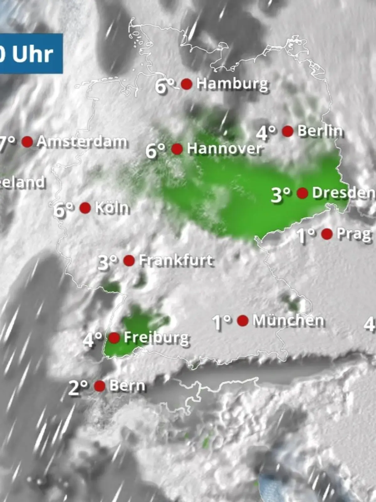Bild zu: "Nur etwas Regen und viel Nebel"