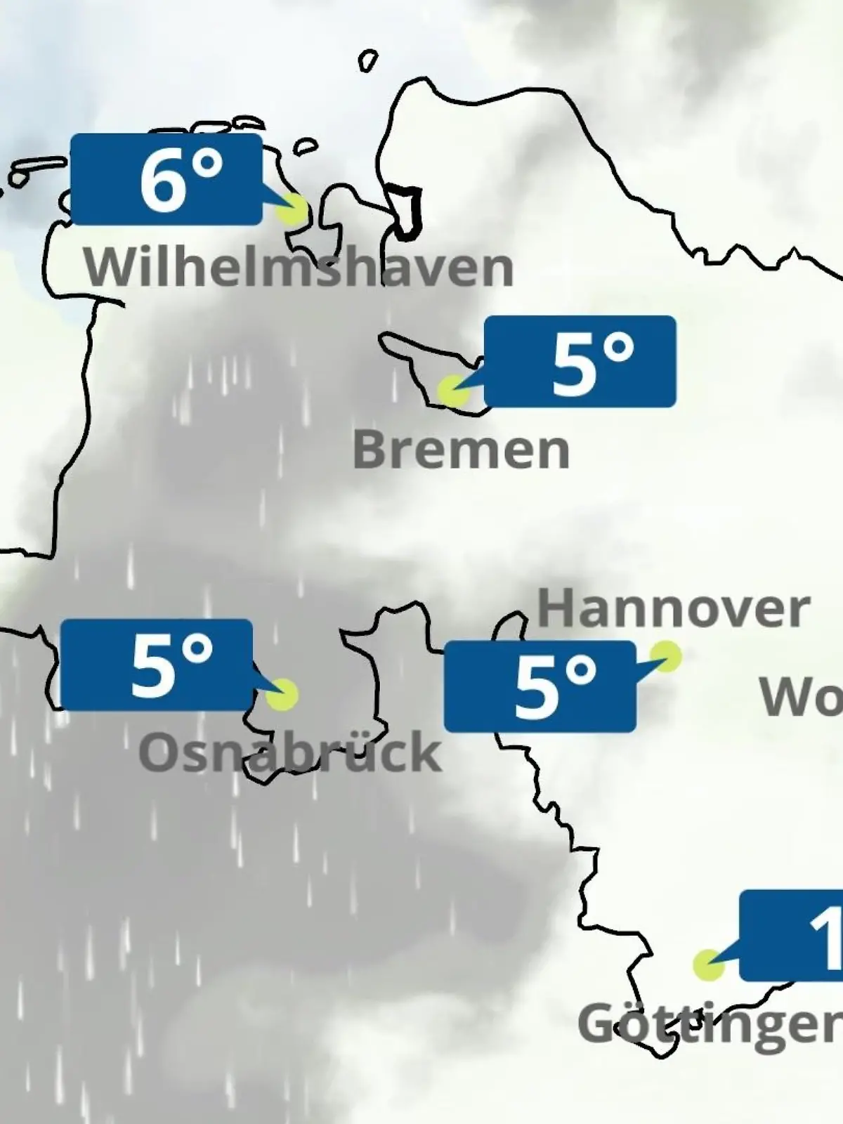 Bild zu: "Bremen und Niedersachsen: Wie wird das Wetter?"