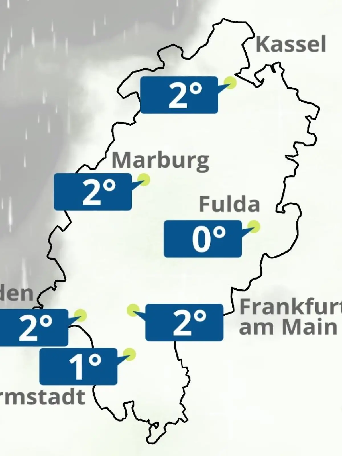 Bild zu: "Hessen: Wie wird das Wetter?"