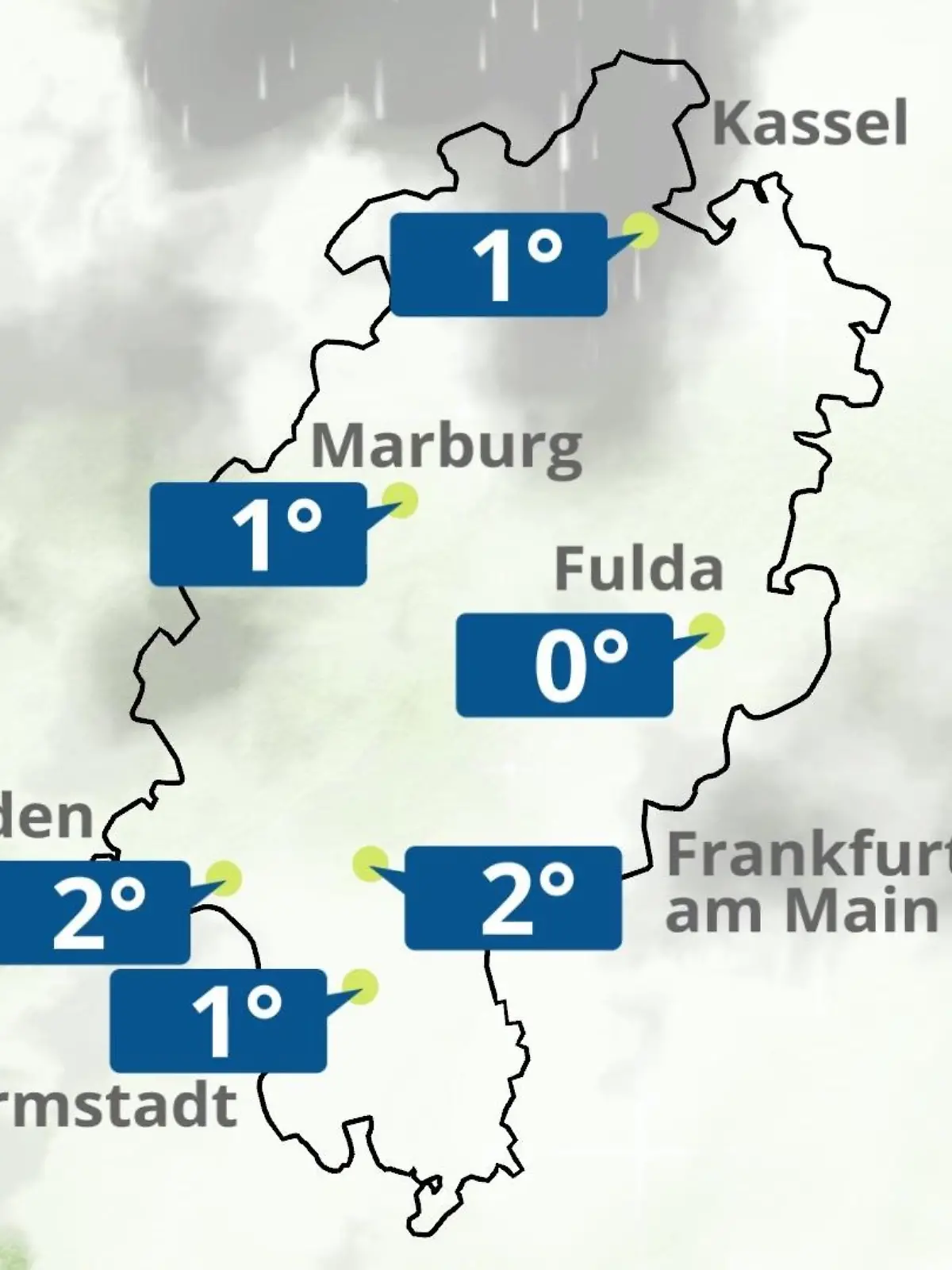 Bild zu: "Hessen: Wie wird das Wetter?"