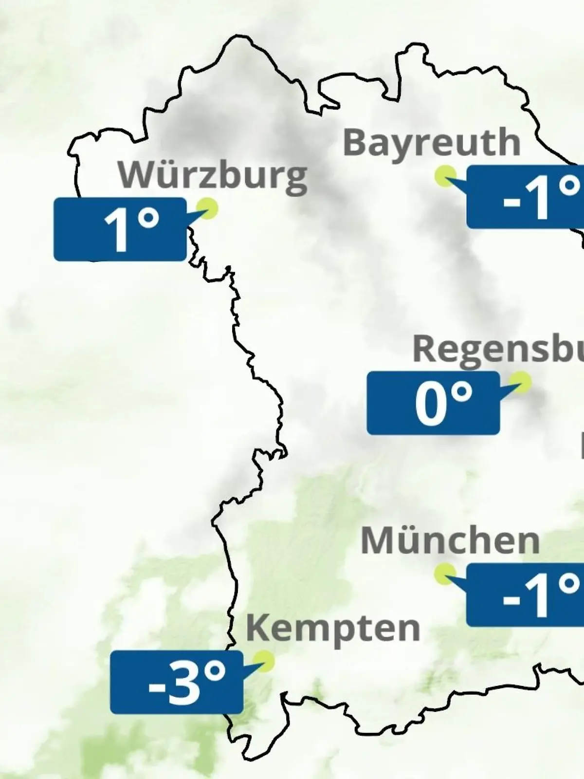 Bild zu: "Bayern: Wie wird das Wetter?"