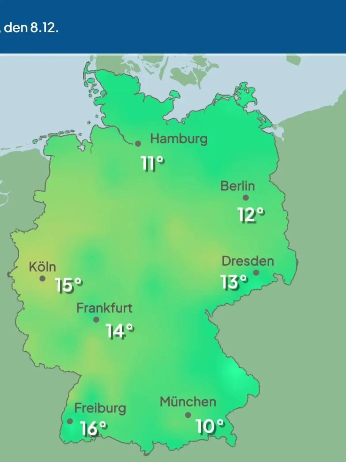 Bild zu: "Im Video: Temperatur-Vorhersage"