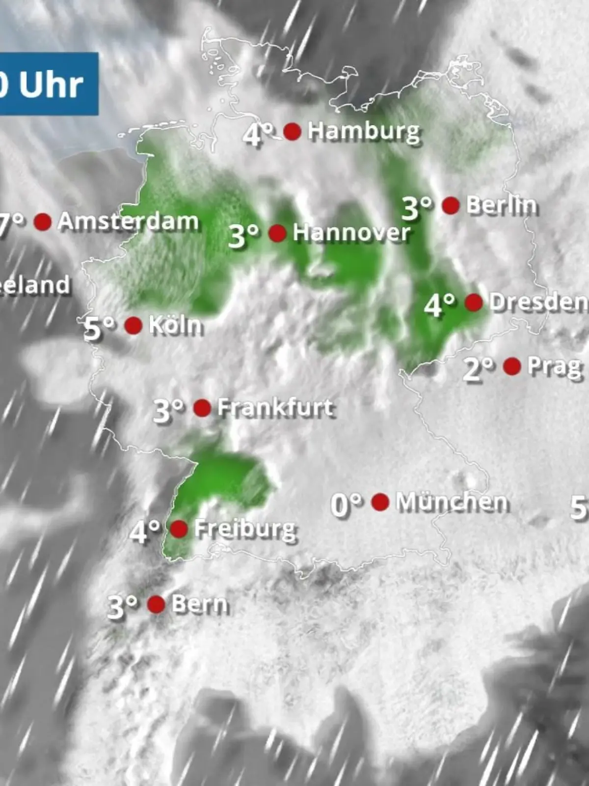 Bild zu: "Trübe Aussichten, teils Regen"