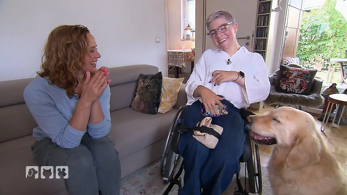 Assistenzhund Aidan macht Friedas Alltag leichter Hilfe auf vier Pfoten