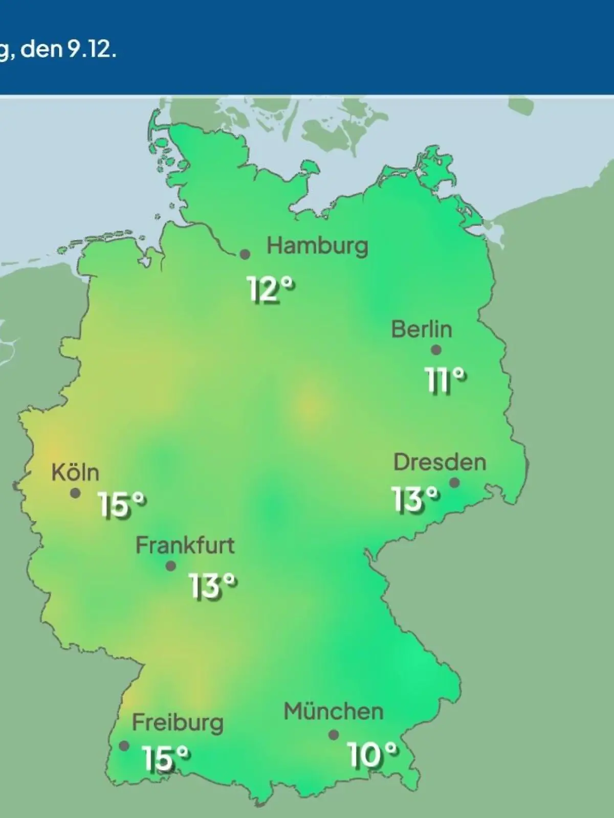 Bild zu: "Im Video: Temperatur-Vorhersage"