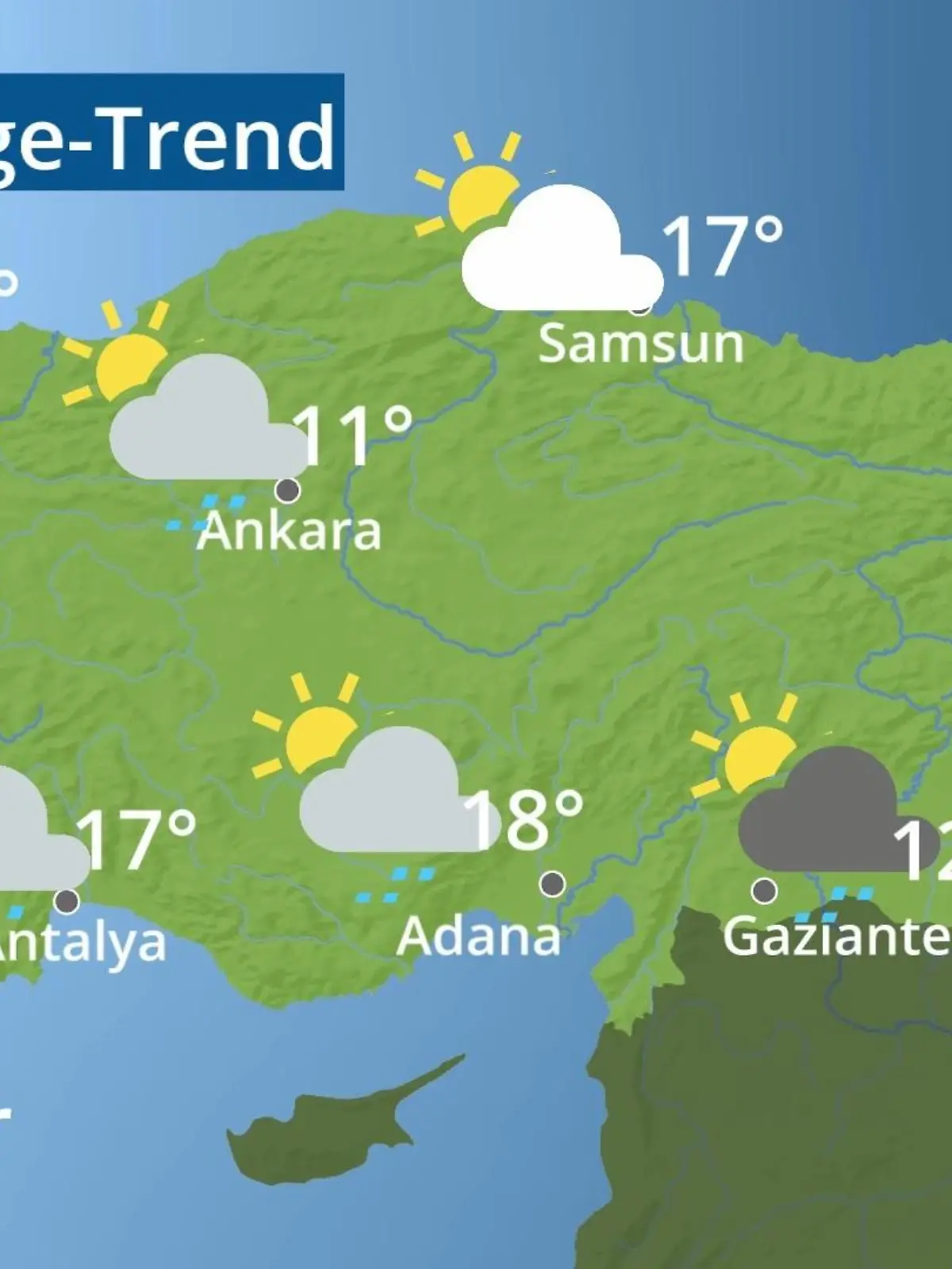 Bild zu: "Türkei: Wie wird das Wetter?"
