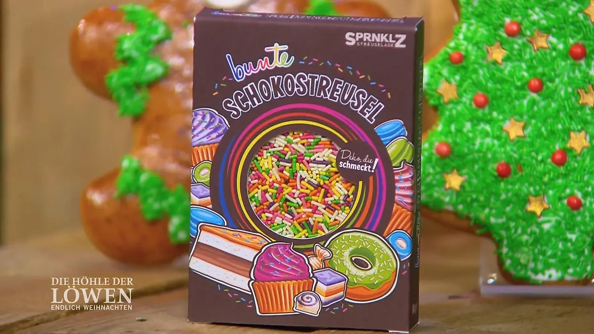 Bunte Schokolade erobert die Höhle der Löwen Streuselade