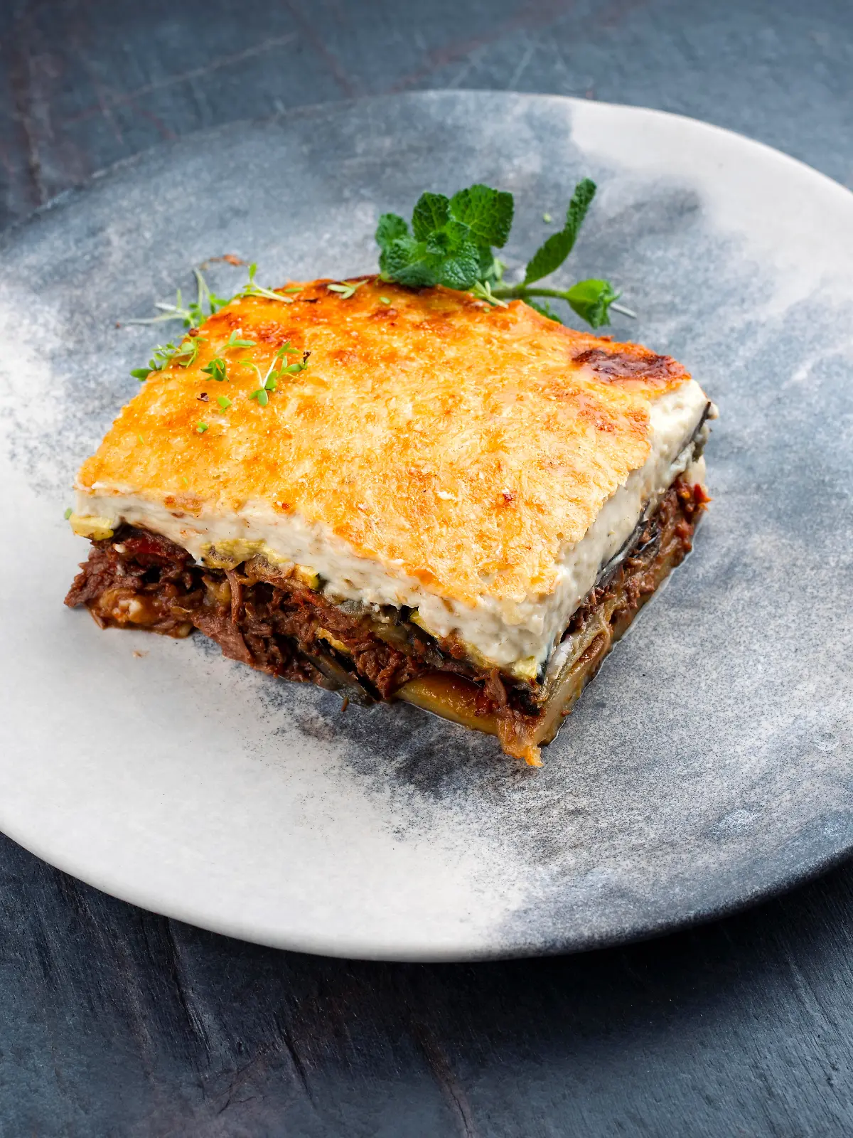 Bild zu: "Diese cremige Moussaka hat das gewisse Etwas"