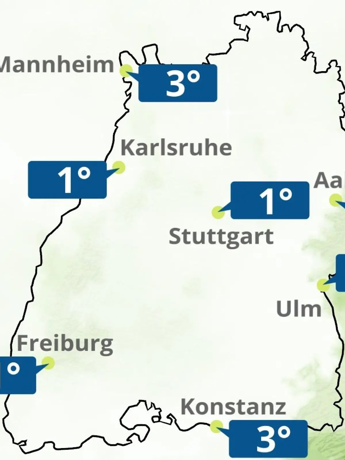 Bild zu: "Baden-Württemberg: Wie wird das Wetter?"