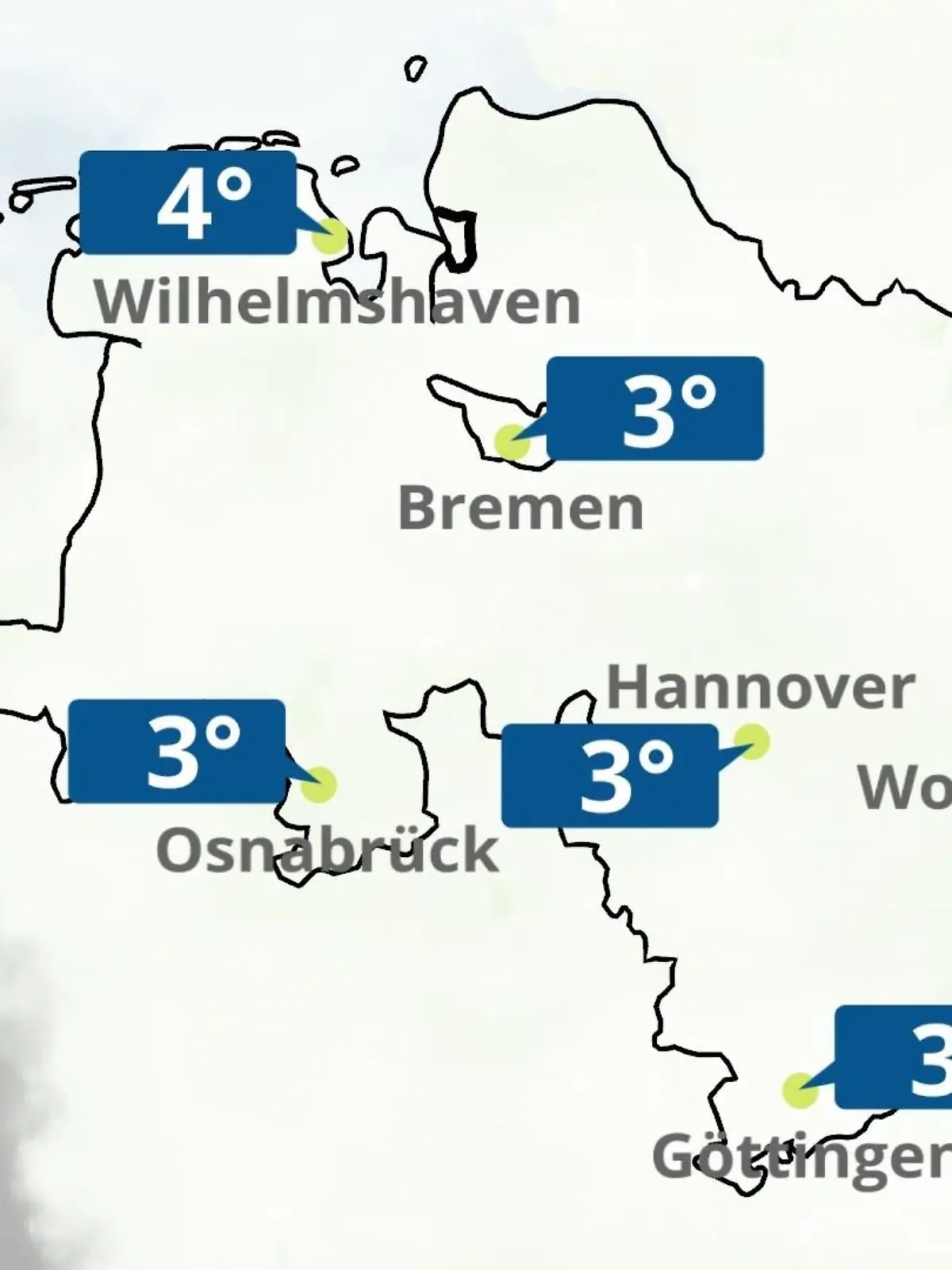 Bild zu: "Bremen und Niedersachsen: Wie wird das Wetter?"
