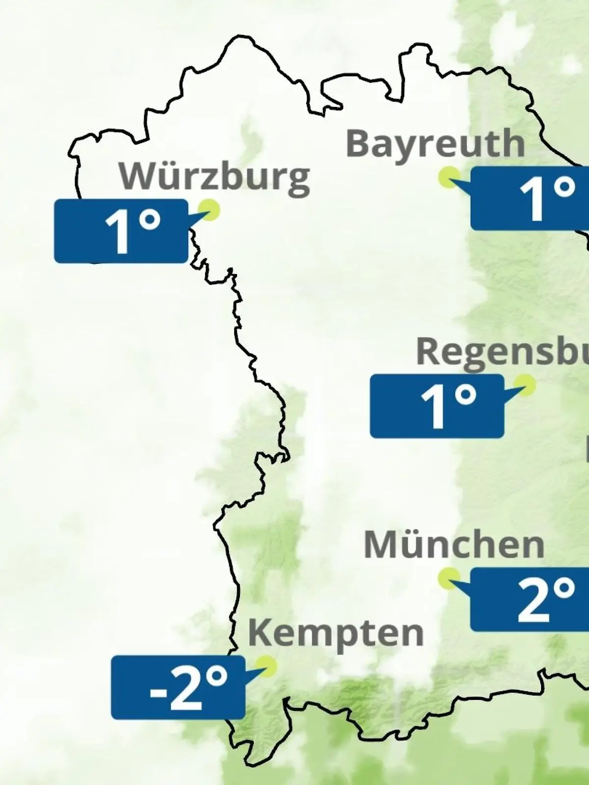 Bild zu: "Bayern: Wie wird das Wetter?"