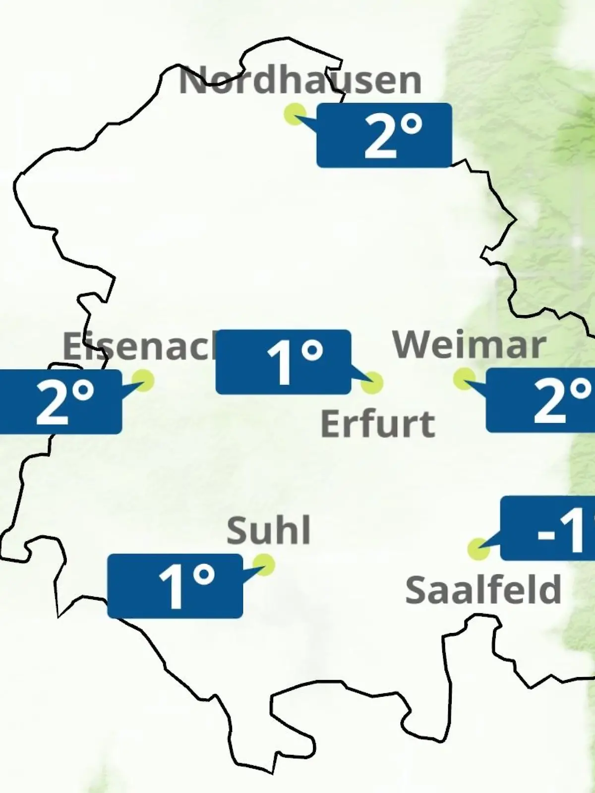 Bild zu: "Thüringen: Wie wird das Wetter?"