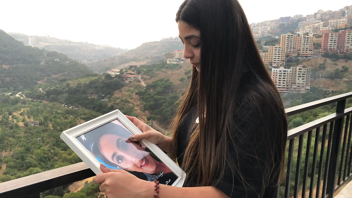 Maria Fares' Schwester starb bei der Explosion in Beirut vor einem Jahr.