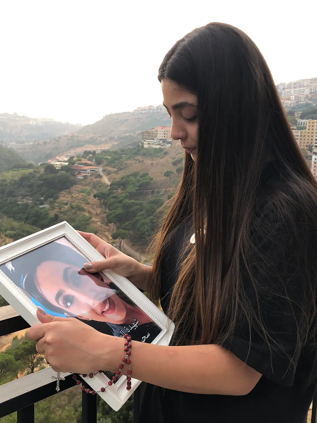Maria Fares' Schwester starb bei der Explosion in Beirut vor einem Jahr.