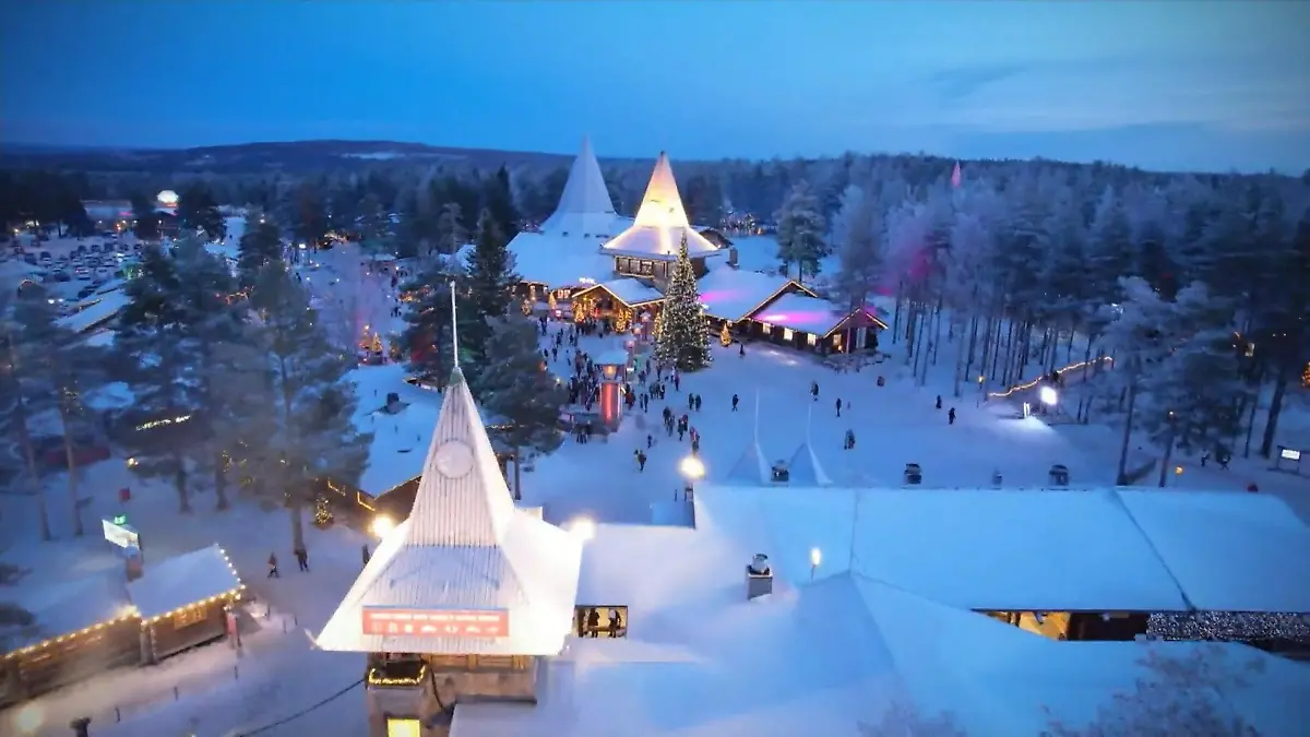 Lapplands Weihnachtszauber: Ein Dorf voller Magie und Elfen Weihnachten am Polarkreis