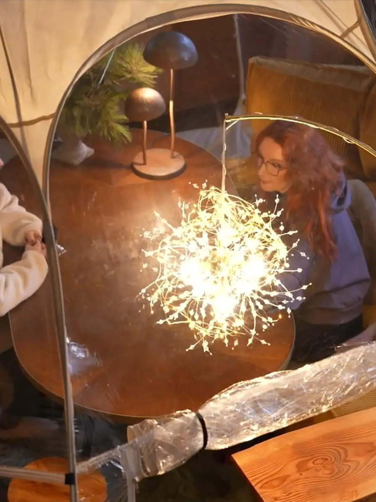 Bild zu: "Hanka Rackwitz: Verrückte Zelt-Idee oder geniale Lösung?"