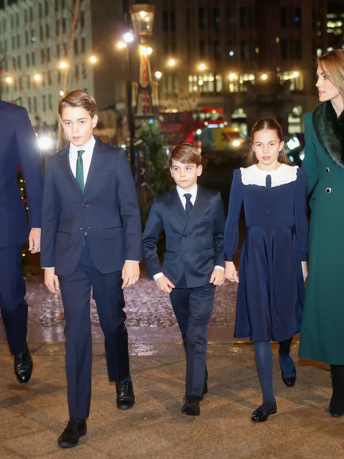 Prinz William und Prinzessin Kate mit George, Louis und Charlotte