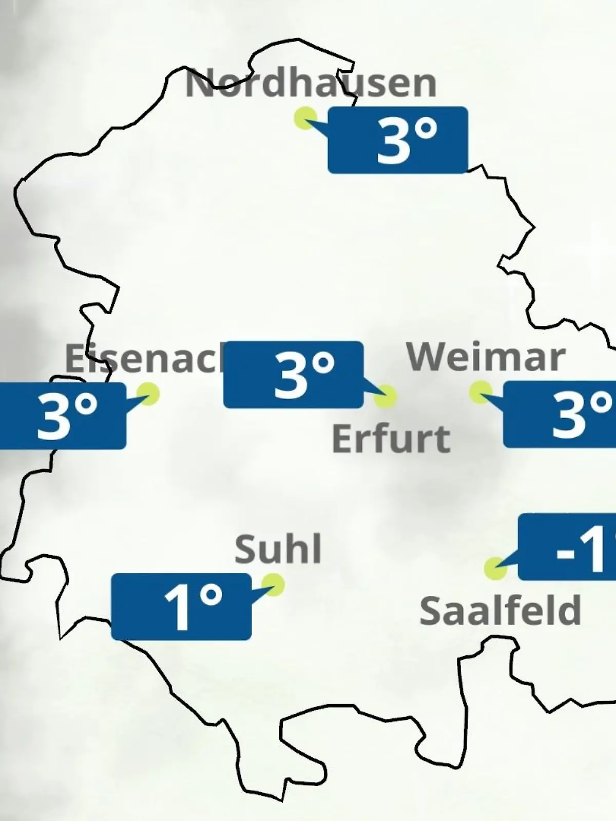 Bild zu: "Thüringen: Wie wird das Wetter?"