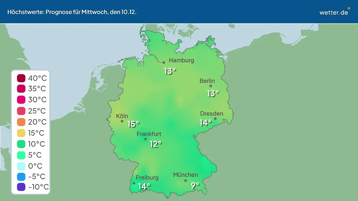 Im Video: Temperatur-Vorhersage Wie warm oder kalt wird es in Deutschland?