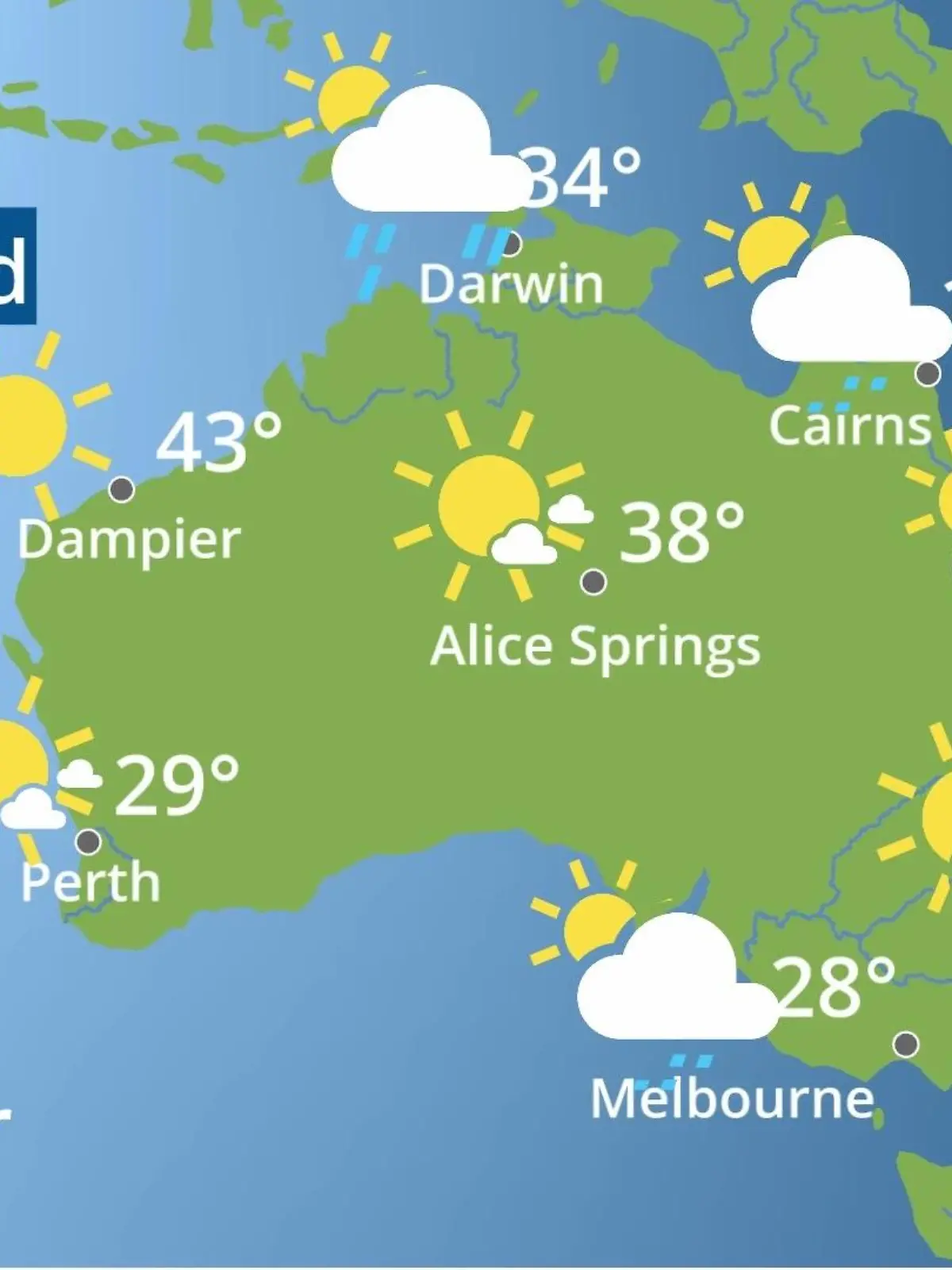 Bild zu: "Australien: Wie wird das Wetter?"