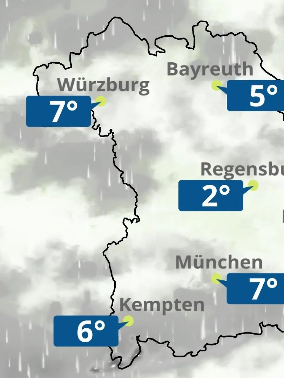 Bild zu: "Bayern: Wie wird das Wetter?"