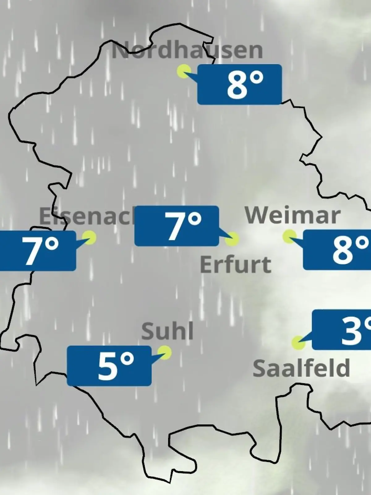 Bild zu: "Thüringen: Wie wird das Wetter?"